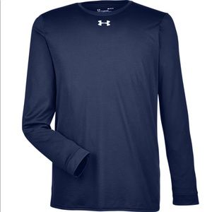Navy blue Under Armour HeatGear - Men Compression Longsleeve size M- NWT